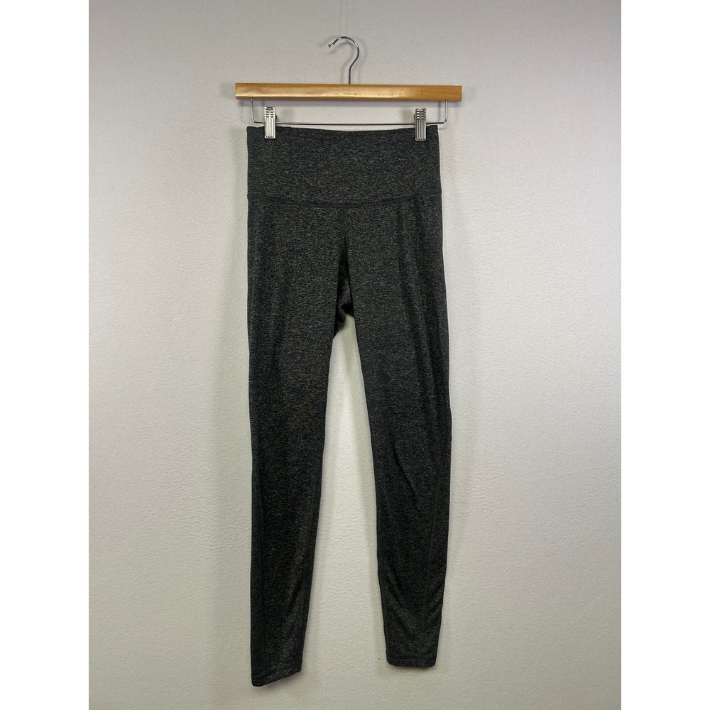 Athleisure Old Navy Active Womens Sm Gray Go-Dry High-Waisted Leggings Heather